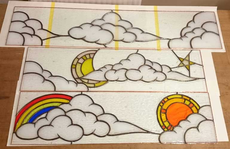 ナチュラルグラスパネル