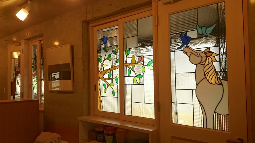 ナチュラルグラスパネル