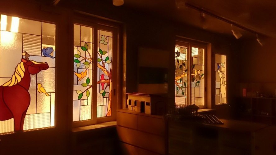 ナチュラルグラスパネル