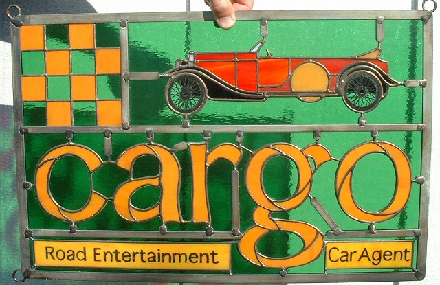 葵区　カーショップ　cargo様　看板