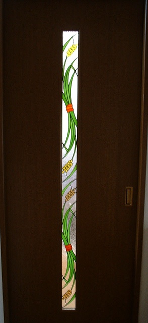 葵区H様邸　リビングドア